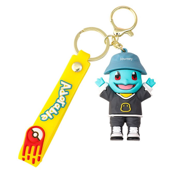 Sarjakuva yllään hattu Pikachu avaimenperä söpö