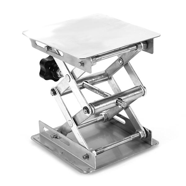 Løfteplatforme til laboratorier Stativ Sakselift Rustfrit stål 100X100mm