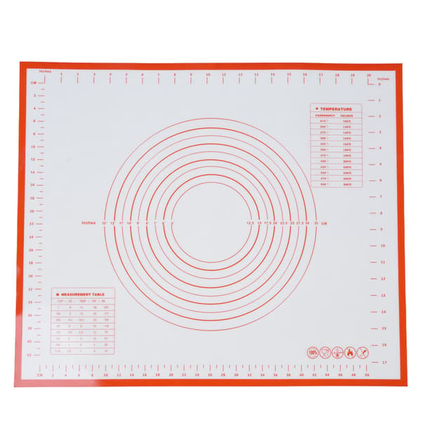 Silikon Bakeplate for Perfekt Deigutrolling og Baking