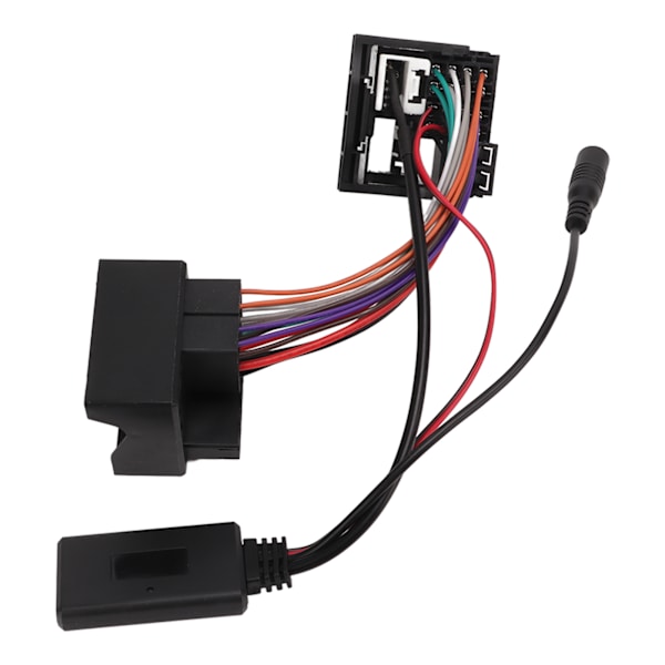 Trådlös Bluetooth5.0-kabel 12-stifts AUX-kabelnät Handsfree-mikrofonersättning för E60 E63 E64 E66 E81 E82 E70 E90