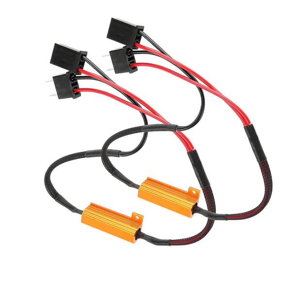 2. generasjons H7 LED-dekoder Anti Hyper Flash Feilfri Lastmotstand Ledningssett