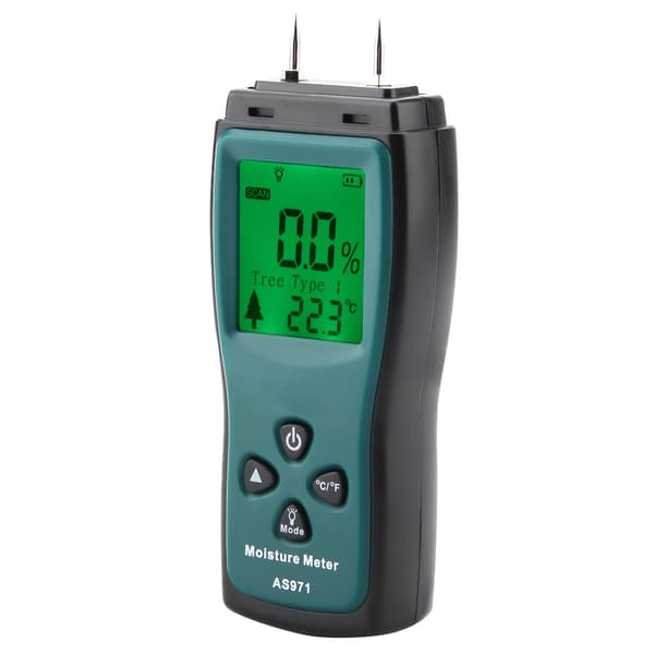 Digital træfugtighedsmåler - SMART SENSOR AS971 (LCD-skærm, 0~40℃)
