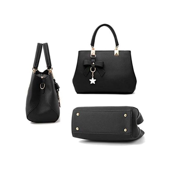 Butterfly One Shoulder Messenger Bag (musta)