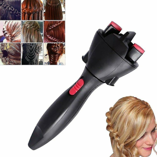 Automatisk hårflätning Styling Tool Elektrisk flätad Twist Curling