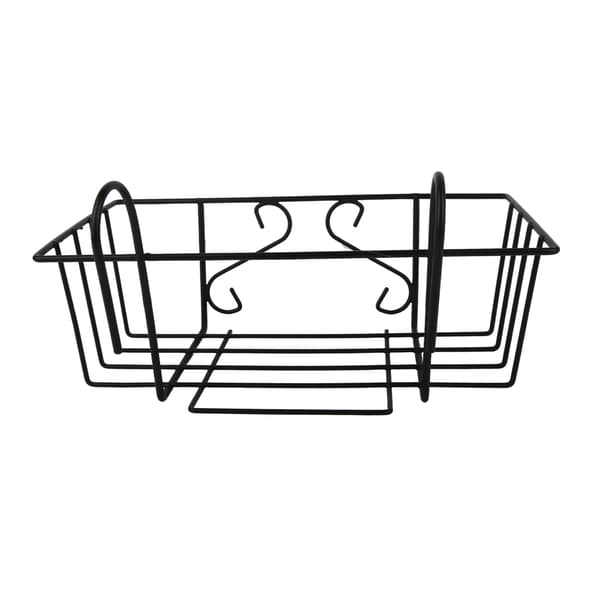 Rektangulær Blomsterpotte Stand Balkon Planteholder Hylde