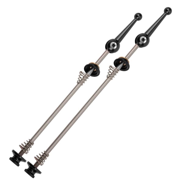 Mountainbike Titanium Quick Release Spydlegering Foldehjulssæt Sort