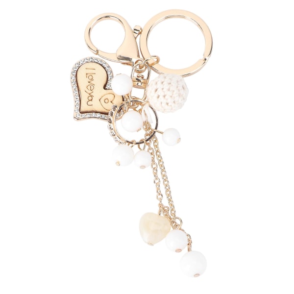 1 st kärleksnyckelring Strassnyckelring gnistrande nyckelringar Vintage nyckelring
