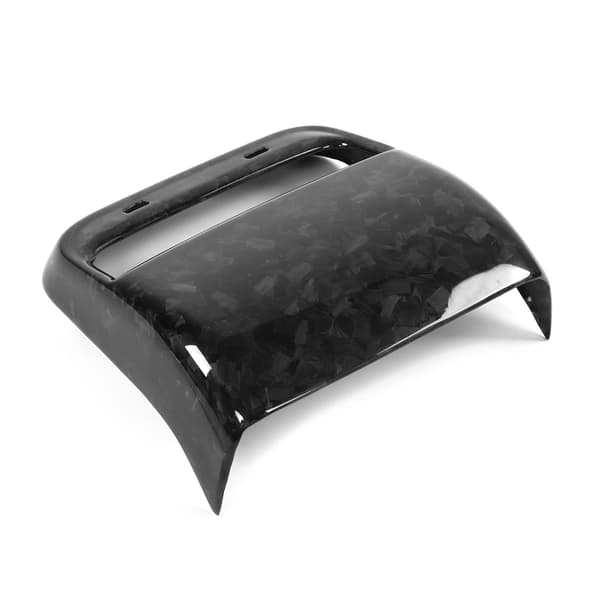 Tesla Model 3 2018-2021 Luftventil deksel i karbonfiber, blank marmorfinish