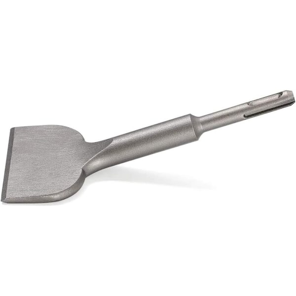 SDS PLUS kakelmejsel, 165 mm x 75 mm högkvalitativ breddningsserie, mejslad böjd kakelmejsel för keramiska plattor och golvplattor