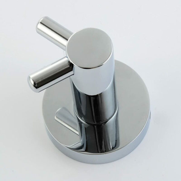 Luminous Bathroom WC Hotel Stainless Steel Double Hook Coat Hook ，kotikeittiöön, wc:hen, kylpyhuoneeseen