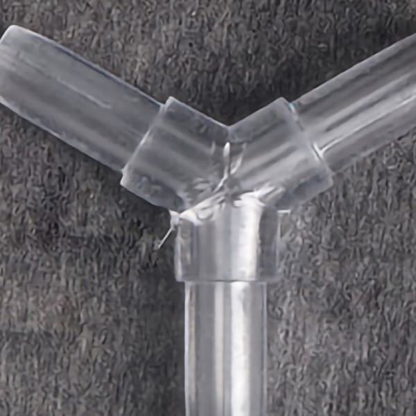 Transparent Akryl Akvarium Luftpump Y-koppling för Akvarium