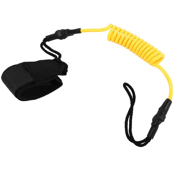 Gul Surfboard Leash för Kajak Stand Up Paddle Surfing Säkerhetstillbehör