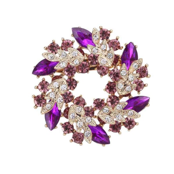 Bauhinia broche, lilla
