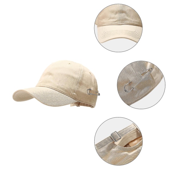 Hip Hop vanlig cap bomull unisex för alla hjärtans födelsedag nyårspresent Gray