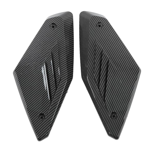 2ST Motorcykel Sidepanel Luftindtagsbeskyttelse Kulfiberstil Erstatning for CB650R 2019 2020 2021