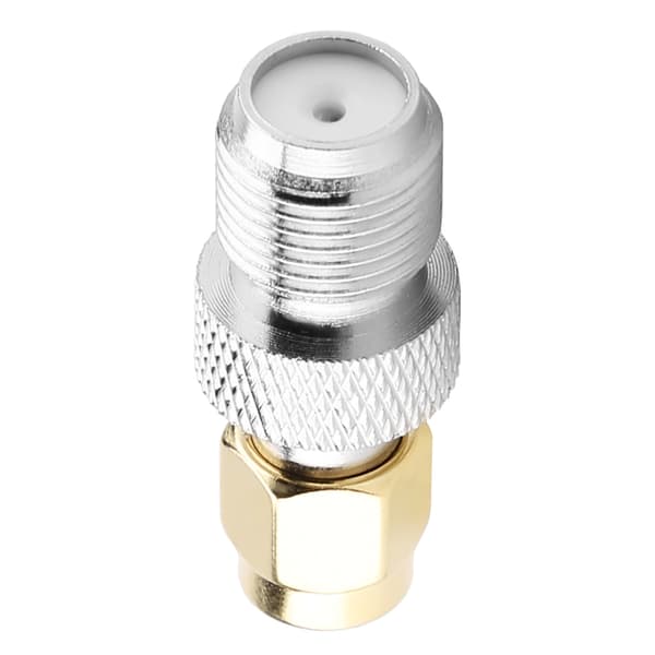 SMA han til F hun RF koaksialadapter (2-pak)