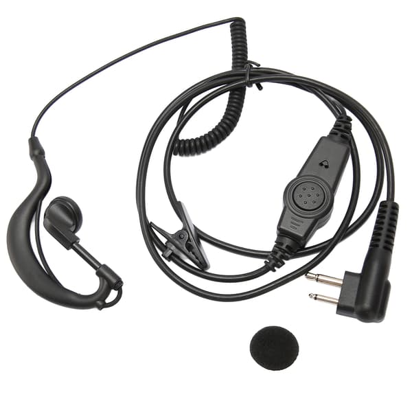 Motorola 318 G Formad Hörsnäcka Anti-Brus Intercom Headset