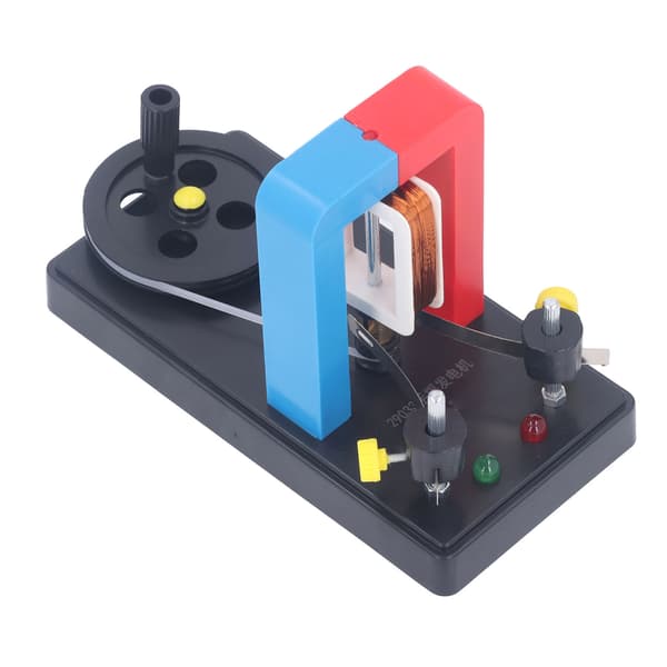 Handvevsgenerator Fysikdemonstration Motor DIY Pedagogisk Experimentmodell