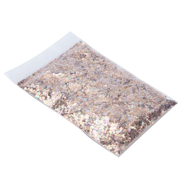MHB 22400 PET Hexagonal Bronze Negle Glitter til Neglekunst Makeup