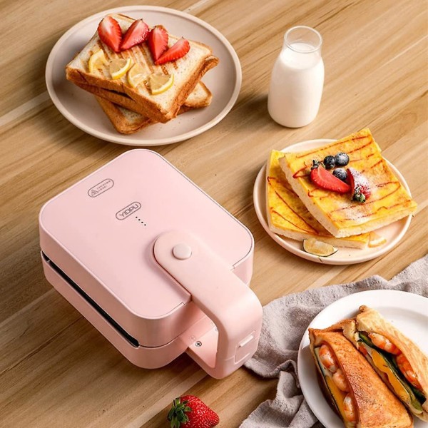Skift toast-presse toast-sandwichmaskine til to formål