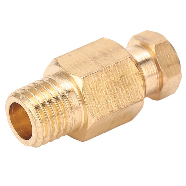 Messingfitting Lige Gevindrør Konnektor Nippel Industriel Kobling PD408