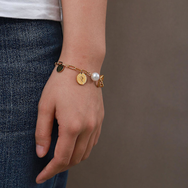 Armbånd Pearl Daily Outfit Metallic Element B1458