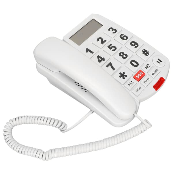 LD 265CID Trådløs telefon One Touch Dial Håndfri Nummerpræsentation Hørehæmmede Seniorer
