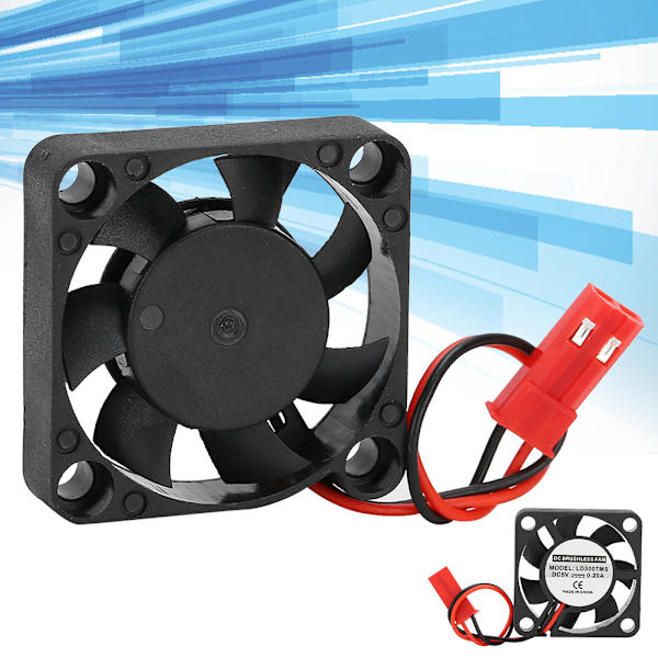 2 Små Køleventilatorer med Skruer Mini CPU Køler til Raspberry Pi 4B 3B 2B