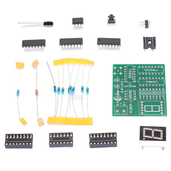 ABS Desimalteller Kit Elektronisk Prosjekt Undervisningssett for Skoler