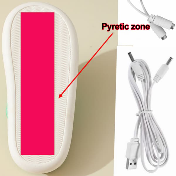 USB Oppvarmede Tøfler Konstant Temperatur 50 Grader