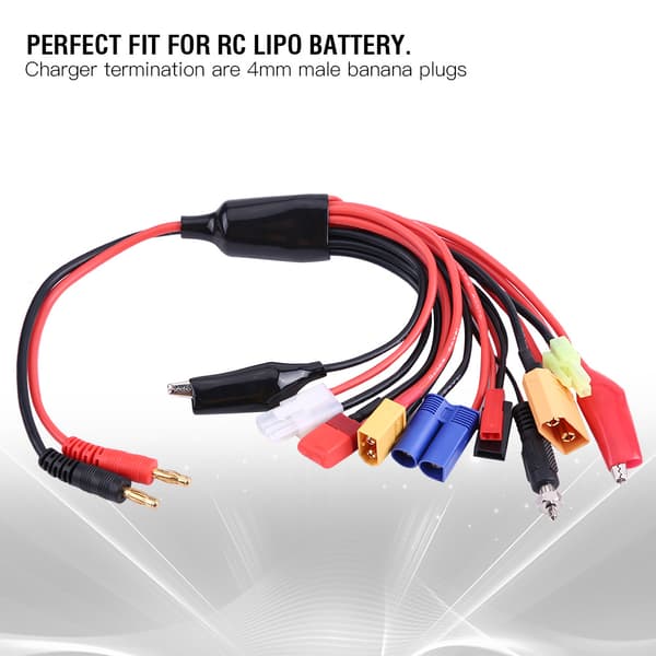 11 in 1 RC Lipo -akun laturin sovitinkaapeli