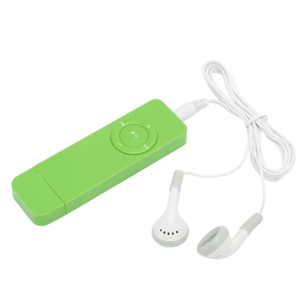 MP3-spiller Lossless Audio Support 64GB Mini musikkspiller for studenter Grønn reise