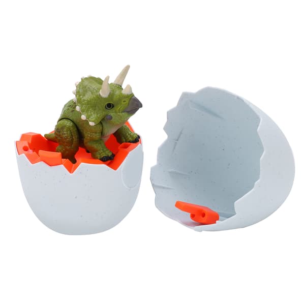 Smart Dinosaur Egg Toy Vivid Hatch Triceratops Berøringssensorlys for gutter jenter
