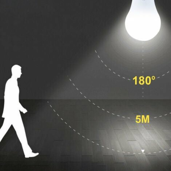 E27 Led-polttimo, 7W, valkoinen, 2kpl