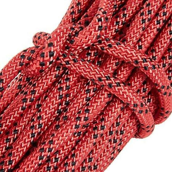 Polyester/ nylon extra nedfiring klätterrep belastning 900 kg för bergsklättring räddning 30m