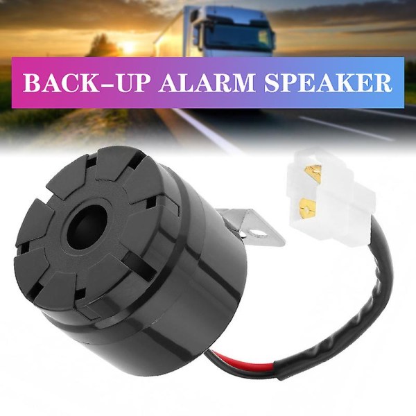 Backup-advarselsalarm 105db vendealarmhorn Omvendt sirene Beeper Buzzer-advarselsadvarsel til køretøjer Bil Auto Trucks