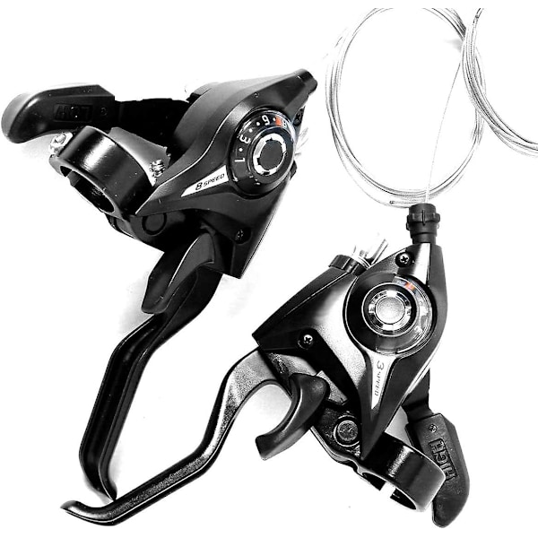 Cykelväxel Vänster/höger framväxelväxel för Shimano hastighetskontrollsystem