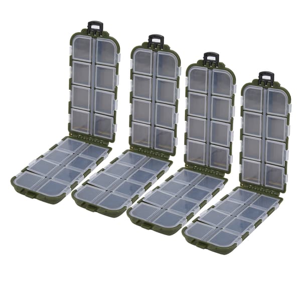 5 Gallons Plastfisk Oppbevaringsboks Dobbeltsidig Brødformet Tilbehørsbeholder