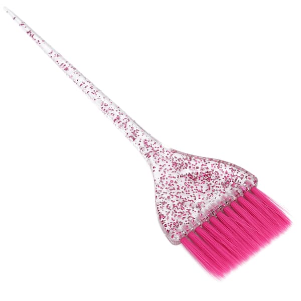 Glitter Hårfarvebørste Pink Salon Tilbehør