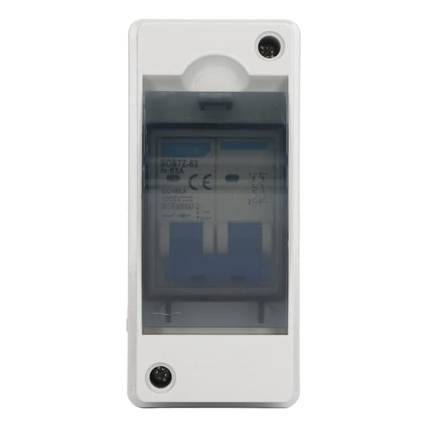 63A 1000V IP65 Vandtæt DC Isolator Switch Overspændingsbeskyttelse PV Solar Afbryder