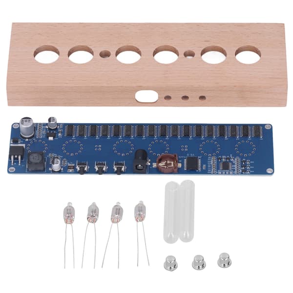 Høj Præcision DIY IN14 Nixie Rør Ur Kit DC12V Boligindretning