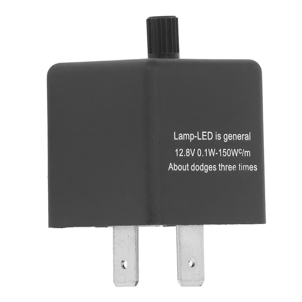 3-benet justerbart LED-blinkrelæ Normalt åben kontaktfrekvens DC12V 10A