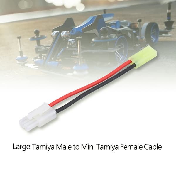 Stort Tamiya Han til Mini Tamiya Hun Adapterkabel