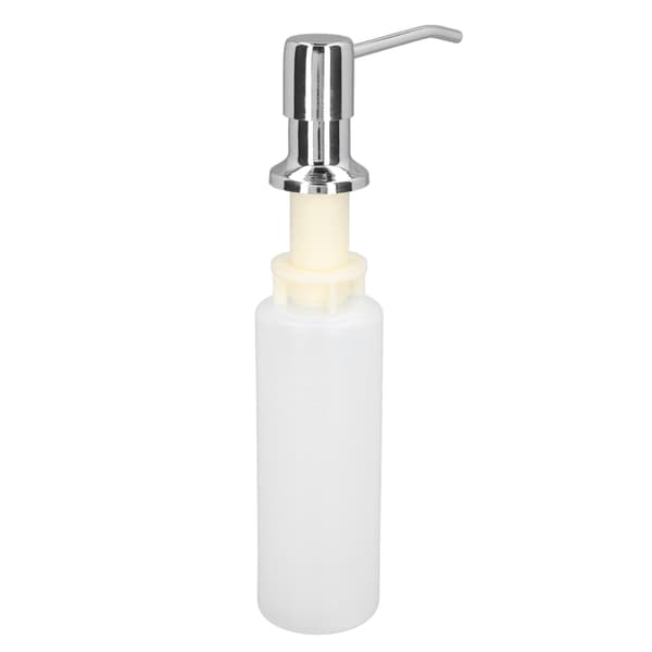 300 ml rostfritt stål tvål lotion pump dispenser krompläterad diskho