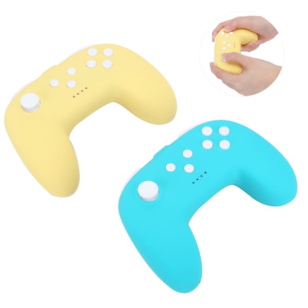 Trådløs Bluetooth Gamepad til Switch Pro Mini Grip Håndtag NS Lite Dobbelt Vibration Grøn Gul