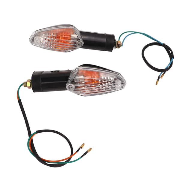 2:a motorcykelblinkers Blinkerbyte för CBR250 250R CB300F CBF125 CBF150 2013-2017 Transparent lins