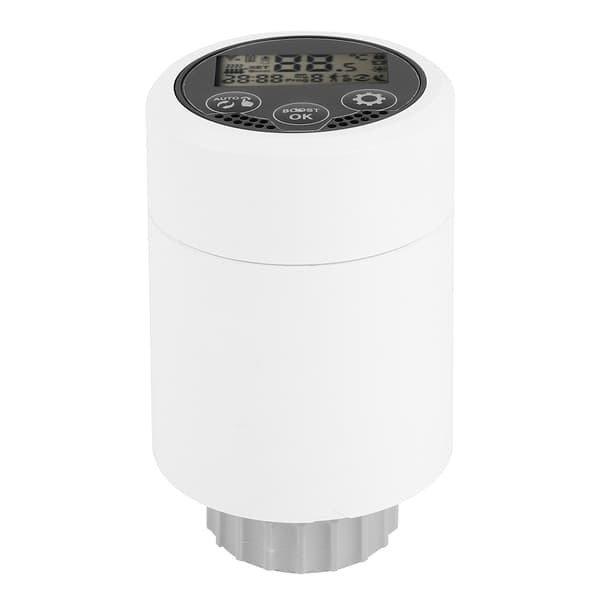 Smart ZigBee Kylarventil LCD-skærm App-styring Temperaturjustering