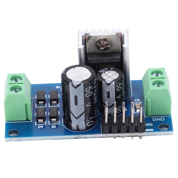 LM7809 Buck Converter Spændingsregulator Modul 9V 1.2A Strømforsyningsstabilisator Board