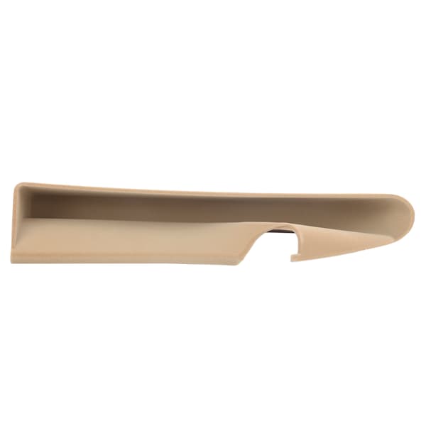 Gearshift Side Storage Box Console Armrest Organizer i Svedeskind Beige Passer til Porsche Cayenne 2018‑2020