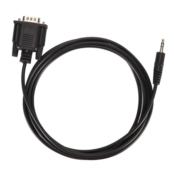 DB9 til DC3.5mm Plug and Play Holdbart PVC Bærbart RS232 Serielt Kabel